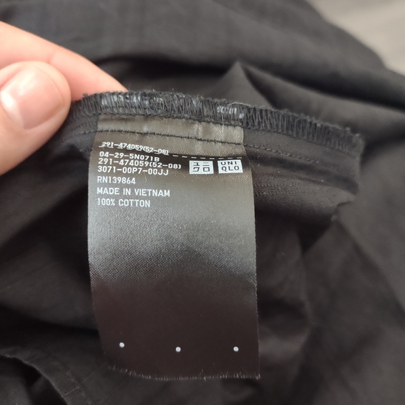 Uniqlo Halter top Black Sleeveless  Maxi Dress NWT - Picture 6 of 6